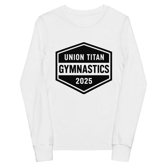 Performance | Youth Long Sleeve T-Shirt | Union Gymnastics | Vanguard Logo