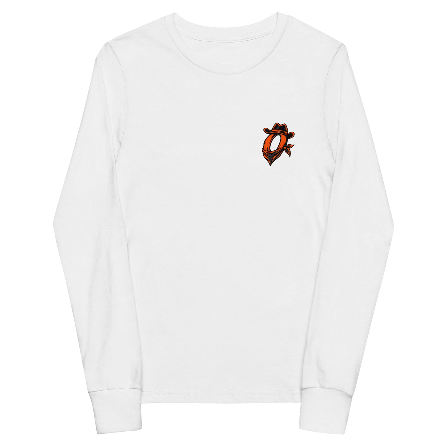 Performance | Youth Long Sleeve T-Shirt | Louisiana Outlaws | Crest Logo