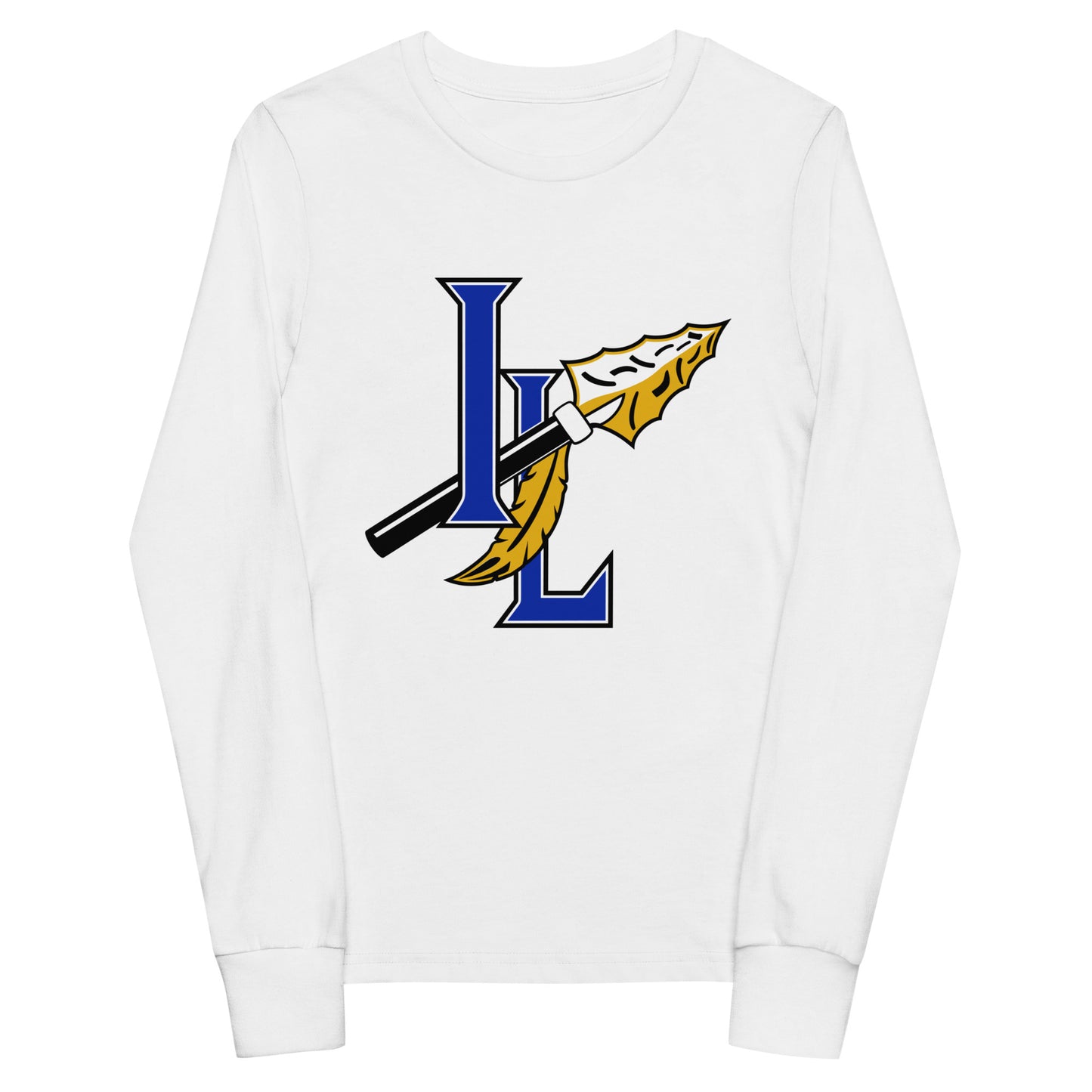 Performance | Youth Long Sleeve T-Shirt | Indian Land Middle School Volleyball | Spear Athletic Logo
