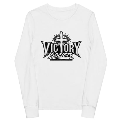 Performance | Youth Long Sleeve T-Shirt | Victory Society | Valor Heritage Alliance Logo