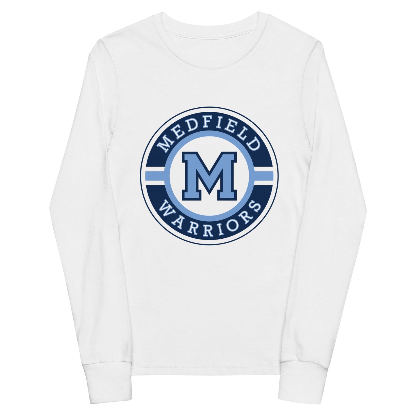 Performance | Youth Long Sleeve T-Shirt | Medfield Softball | Badge Logo