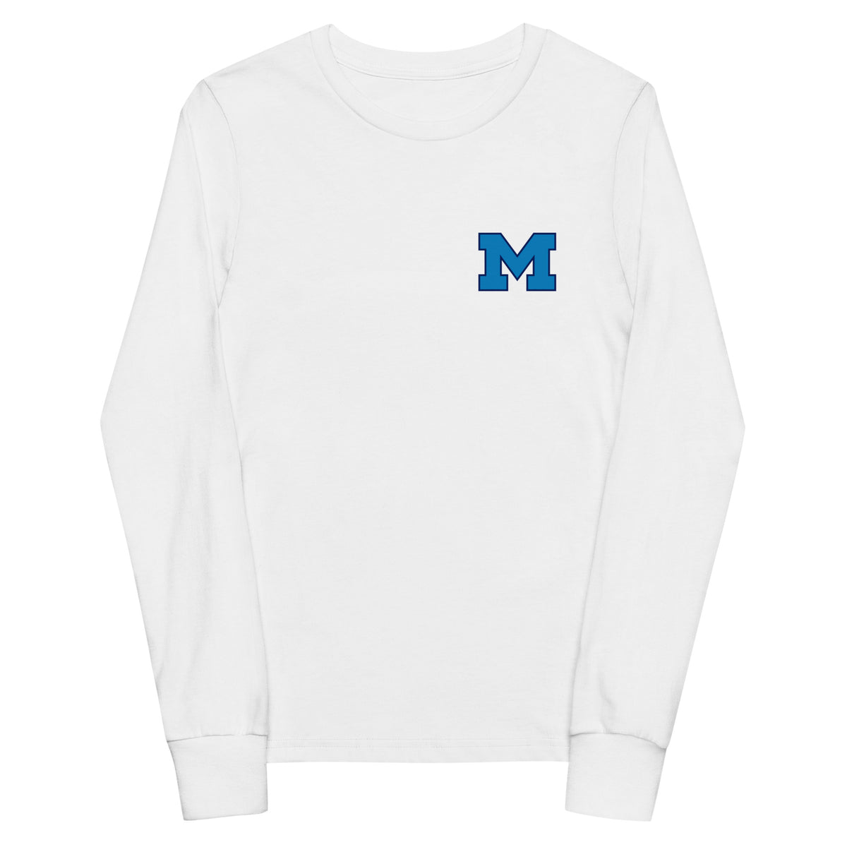 Performance | Youth Long Sleeve T-Shirt | Medfield Softball | Lettermark Logo
