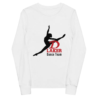 Performance | Youth Long Sleeve T-Shirt | Detroit Lakes Dance | Valor Varsity Logo