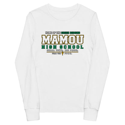 Performance | Youth Long Sleeve T-Shirt | Mamou High School | Vanguard Logo