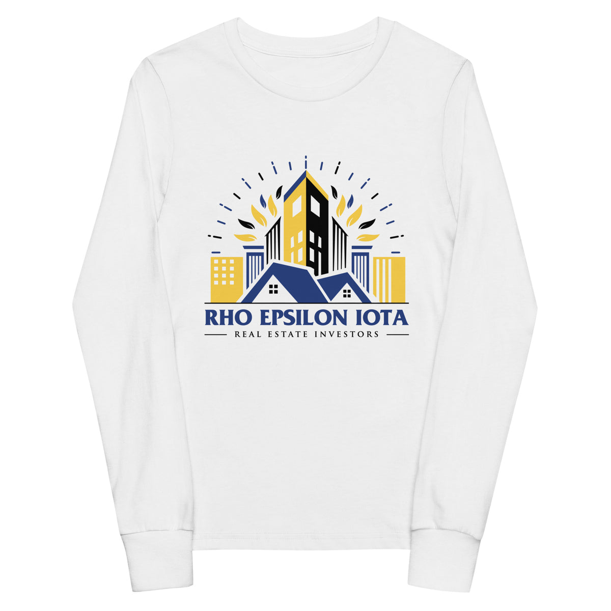 Performance | Youth Long Sleeve T-Shirt | Rho | Emblem Logo