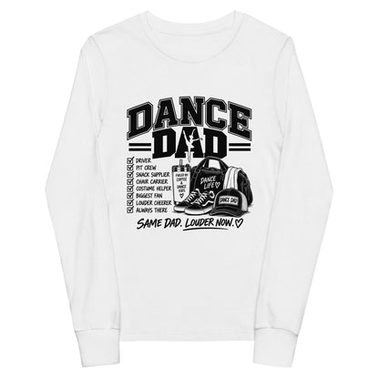 Performance | Youth Long Sleeve T-Shirt | Dance Life | Dad Crest Logo