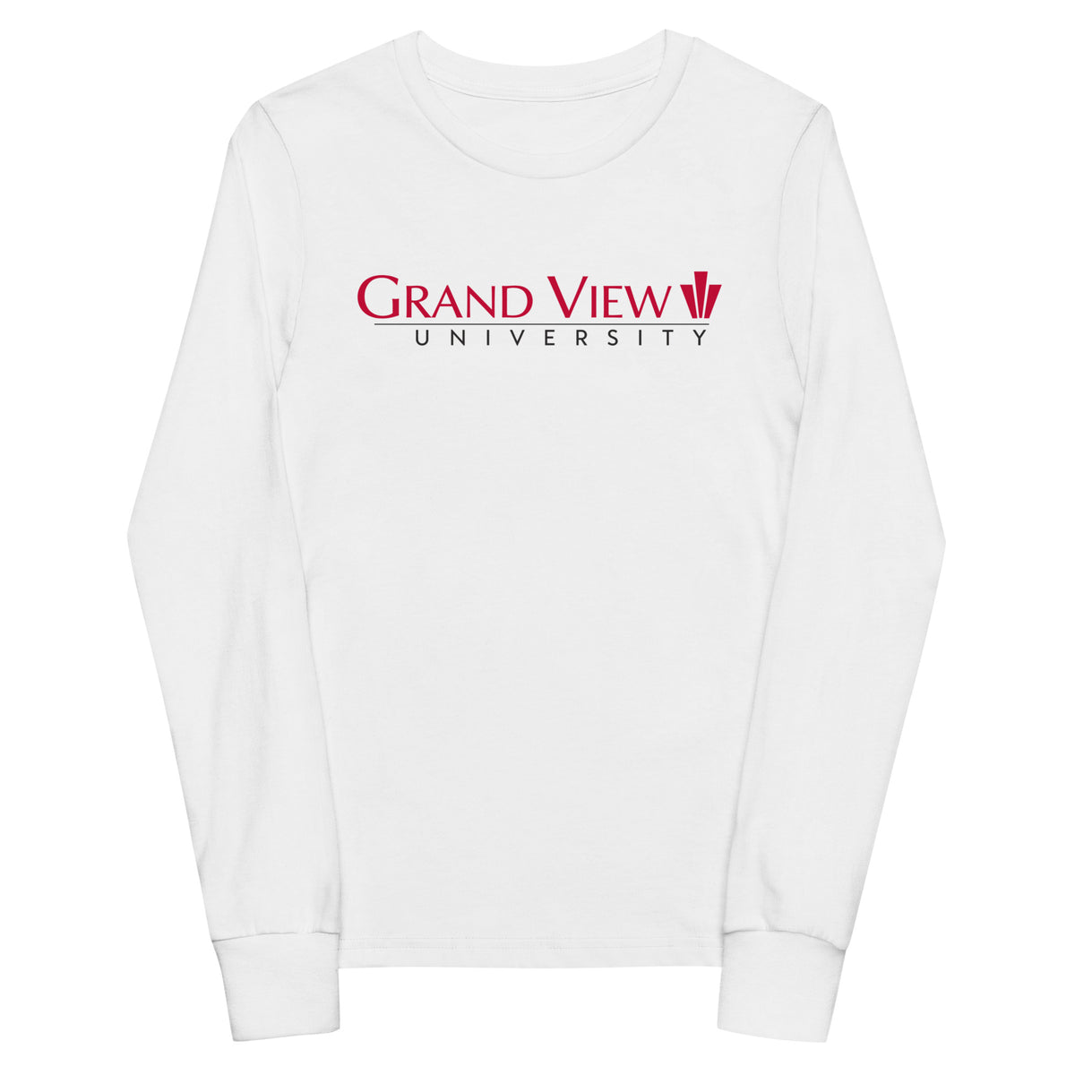 Performance | Youth Long Sleeve T-Shirt | Grand View University Nursing | Valor Logo