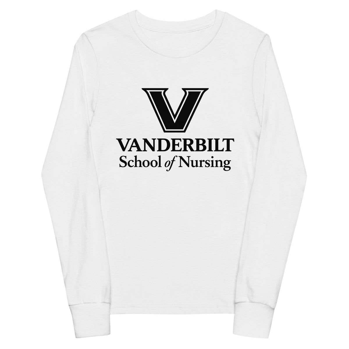 Performance | Youth Long Sleeve T-Shirt | Grand View University Nursing | Crest Logo