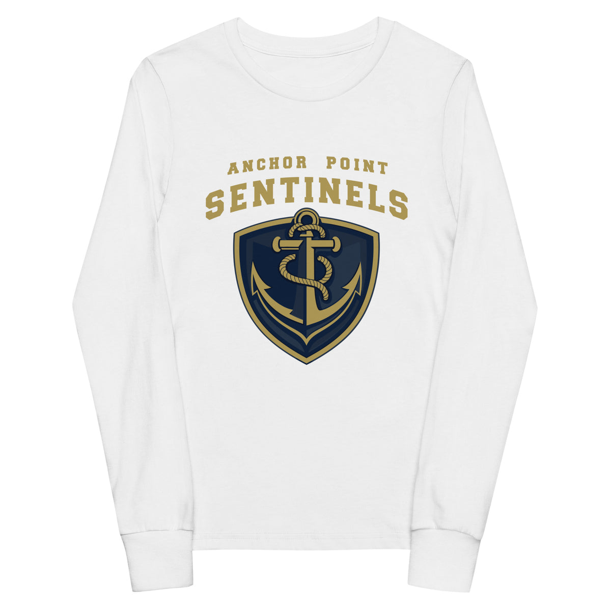 Performance | Youth Long Sleeve T-Shirt | Anchor Point | Crest Logo