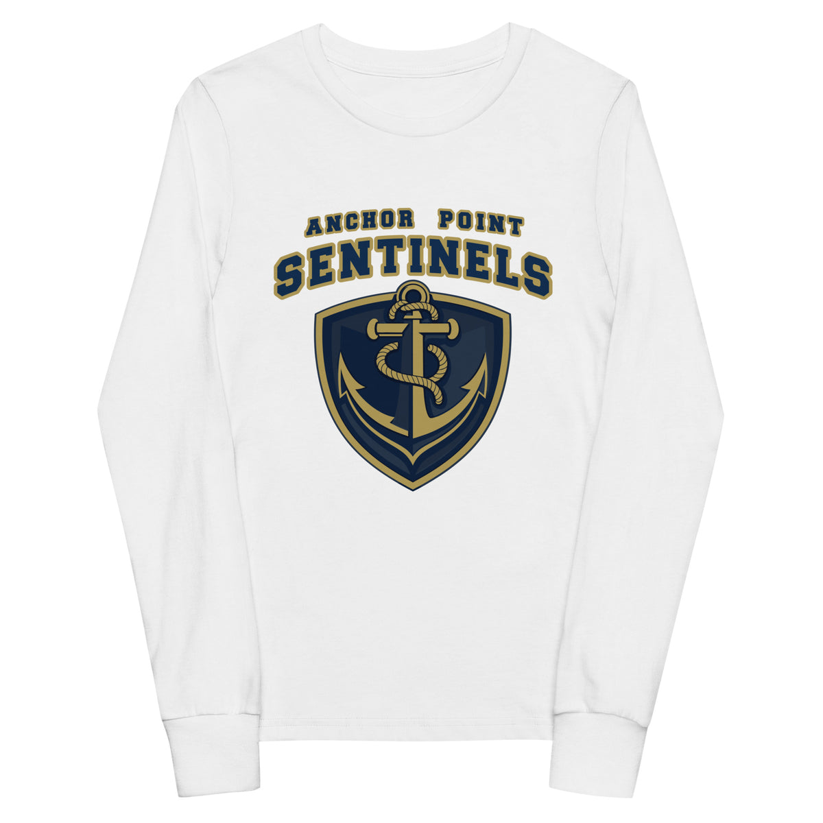Performance | Youth Long Sleeve T-Shirt | Anchor Point | Shield Logo