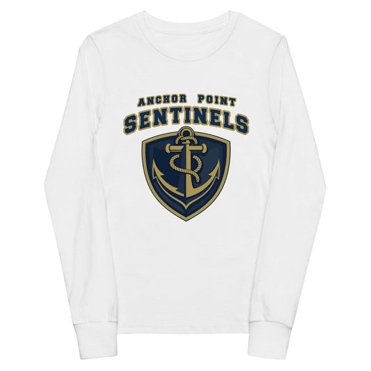 Performance | Youth Long Sleeve T-Shirt | Anchor Point | Shield Logo