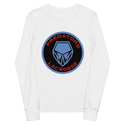 Performance | Youth Long Sleeve T-Shirt | Predators Lacrosse | Badge Logo