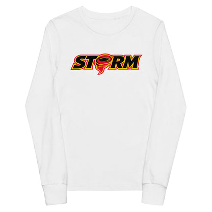Performance | Youth Long Sleeve T-Shirt | Storm Baseball Team | Crest Logo