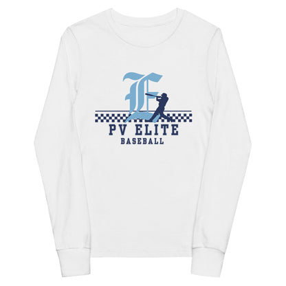 Performance | Youth Long Sleeve T-Shirt | PV Elite 7U Baseball | Valor Logo