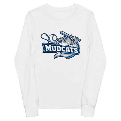 Performance | Youth Long Sleeve T-Shirt | Geneseo Mudcats | Crest Logo