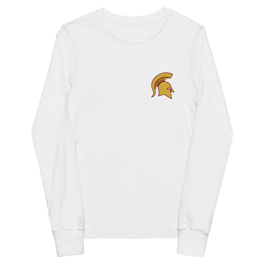 Performance | Youth Long Sleeve T-Shirt | Turpin Football | Crest Logo