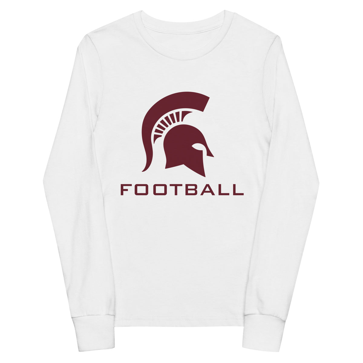 Performance | Youth Long Sleeve T-Shirt | Turpin Football | Lettermark Logo