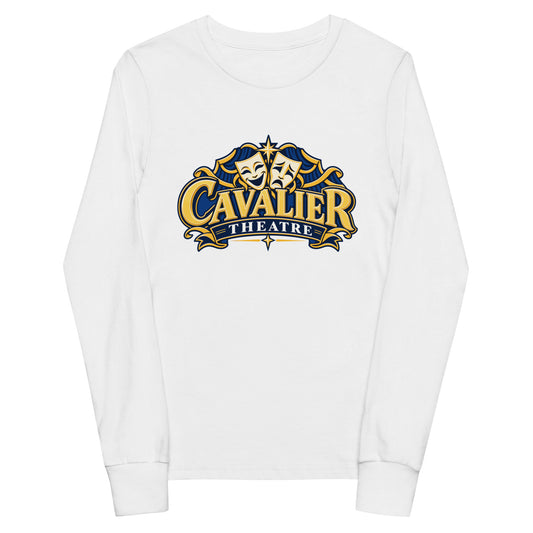 Performance | Youth Long Sleeve T-Shirt | Cavalier Theatre Troupe | Emblem Logo
