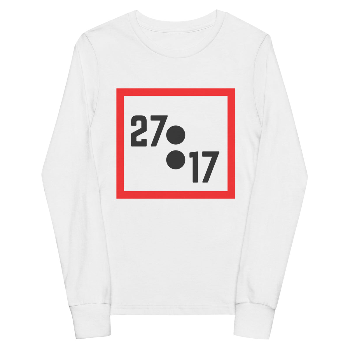 Performance | Youth Long Sleeve T-Shirt | 27:17 | Crest Logo