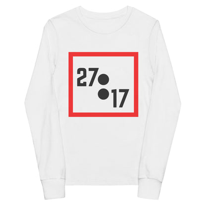 Performance | Youth Long Sleeve T-Shirt | 27:17 | Crest Logo