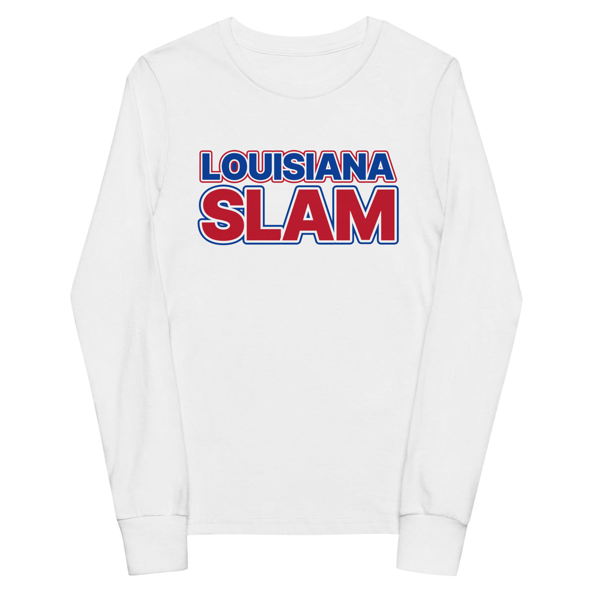 Performance | Youth Long Sleeve T-Shirt | Louisiana Slam Baseball | Lettermark  Alt Logo