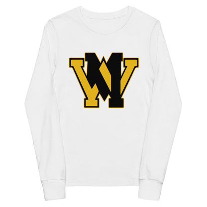 Performance | Youth Long Sleeve T-Shirt | West Milford Indoor Track & Field Team | Emblem Logo