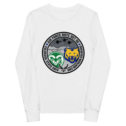 Performance | Youth Long Sleeve T-Shirt | Colorado State Detachment 90 | Badge Logo