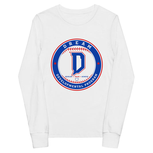 Performance | Youth Long Sleeve T-Shirt | Dream Developmental Program | Badge Logo