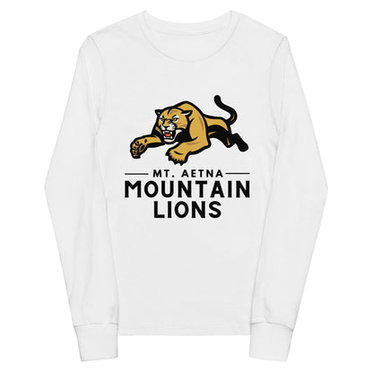 Performance | Youth Long Sleeve T-Shirt | Mt. Aetna Adventist School | Emblem Logo