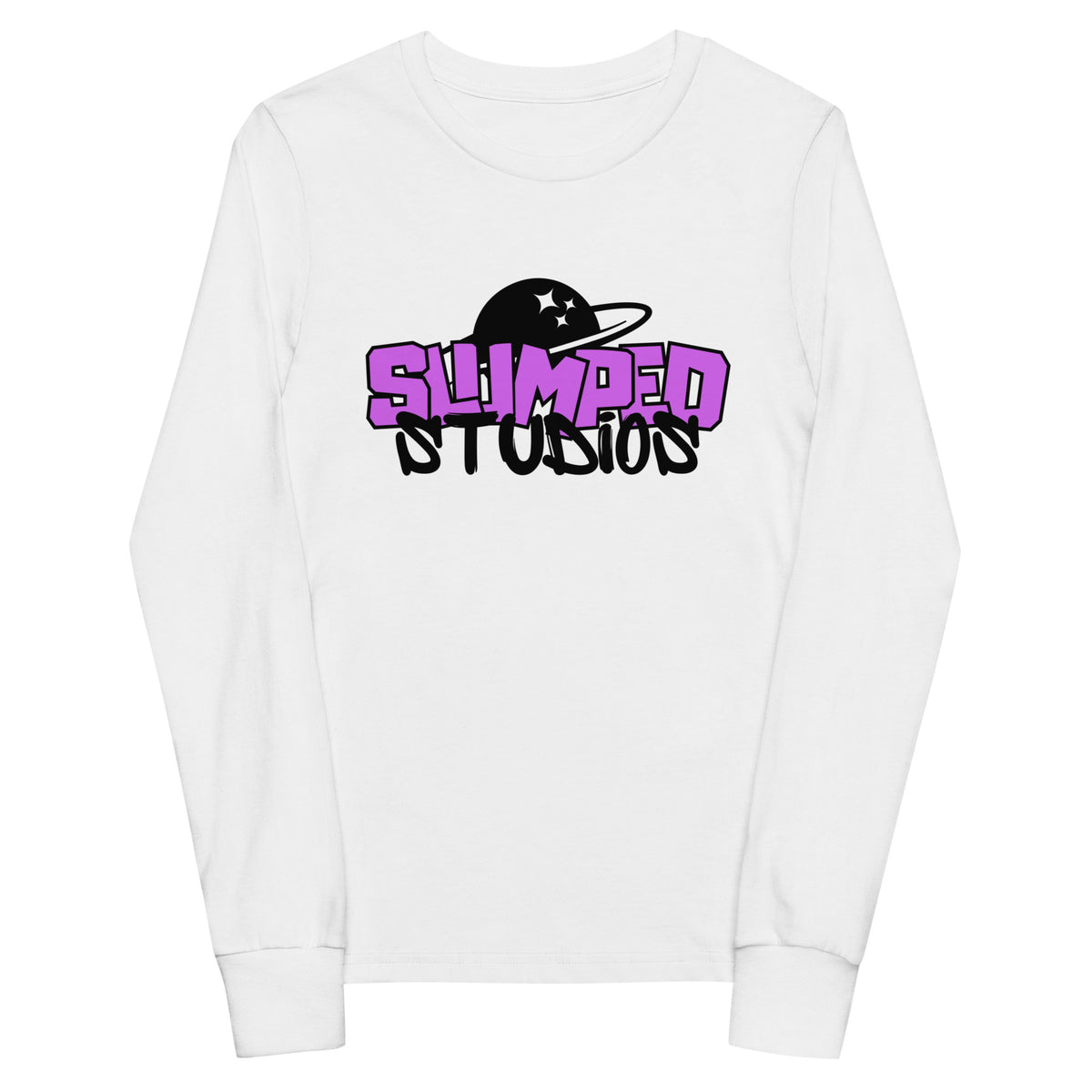 Performance | Youth Long Sleeve T-Shirt | SlumpedStudios | Crest Logo