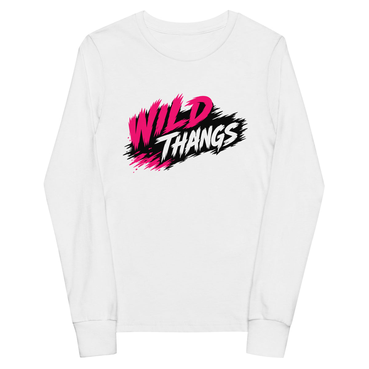 Performance | Youth Long Sleeve T-Shirt | Wild Thangs | Crest Logo