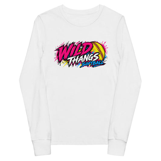 Performance | Youth Long Sleeve T-Shirt | Wild Thangs | Ironclad Fastpitch Logo