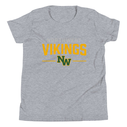 Performance | Youth T-Shirt | Northwest High School | Vikings Logo
