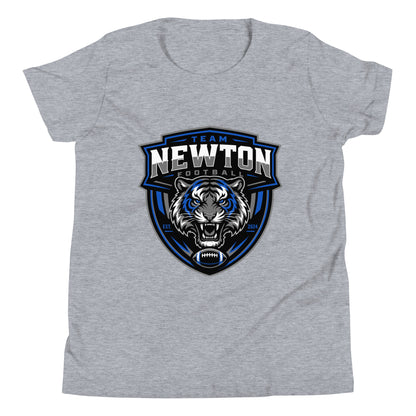 Performance | Youth T-Shirt | Newton Youth football league | Shield Logo