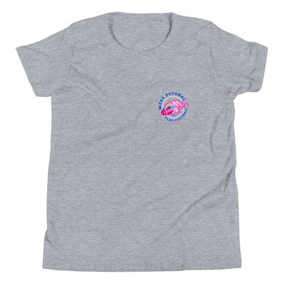 Performance | Youth T-Shirt | West Potomac Flag Football | Emblem Logo