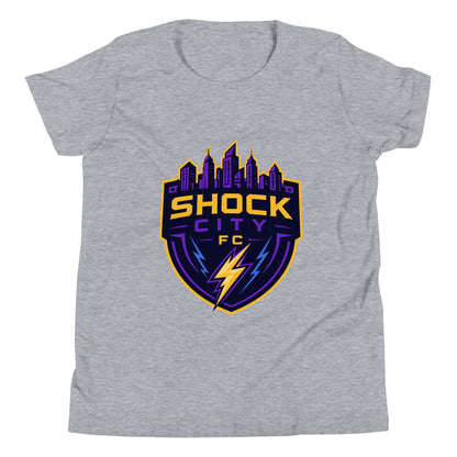 Performance | Youth T-Shirt | Shock City FC | Crest Logo