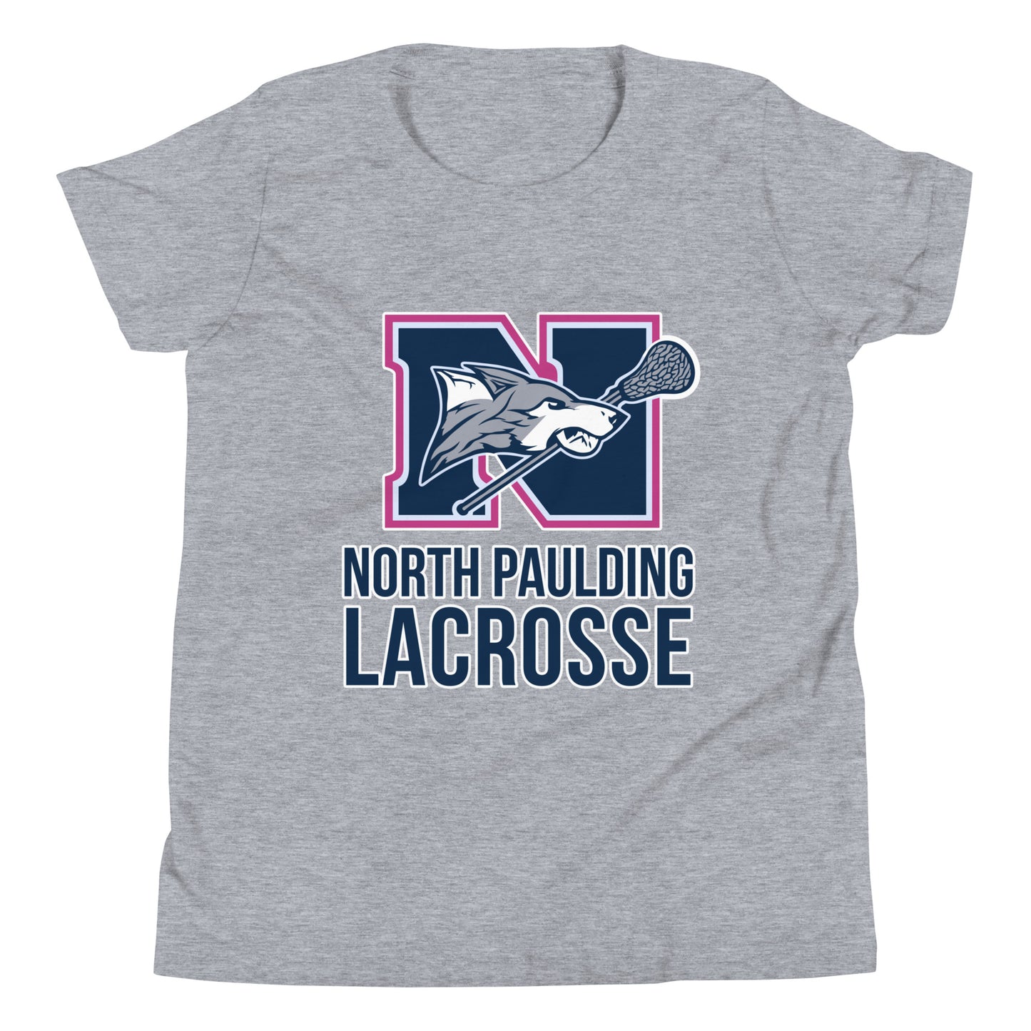 Performance | Youth T-Shirt | North Paulding Lacrosse | Vanguard Logo