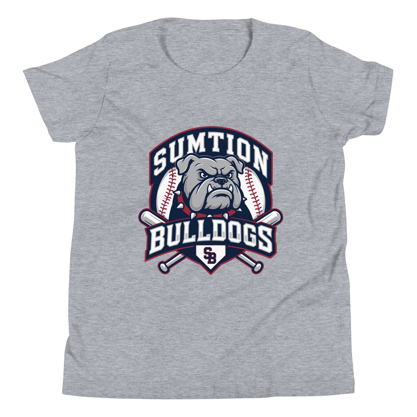 Performance | Youth T-Shirt | Sumtion bulldogs | Emblem Logo
