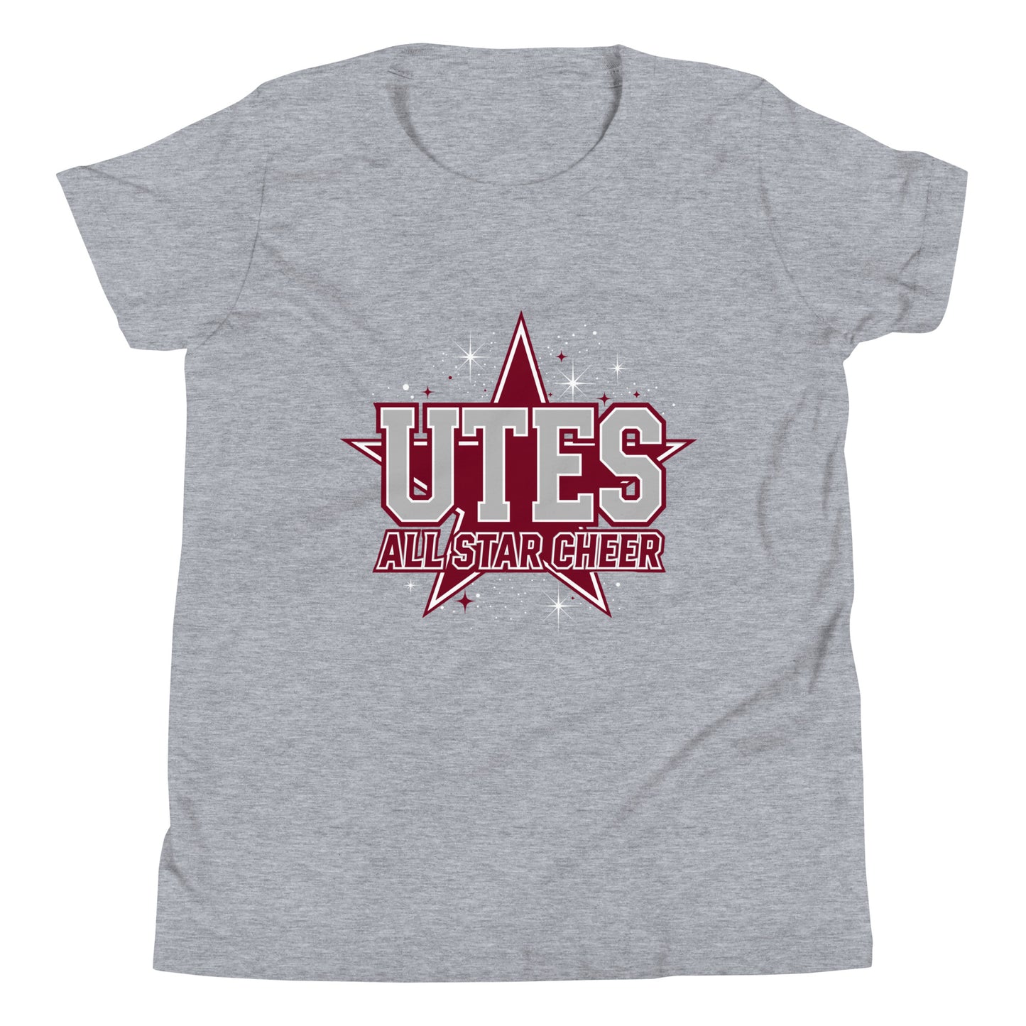 Performance | Youth T-Shirt | Utes Allstar Cheer | Crest Logo