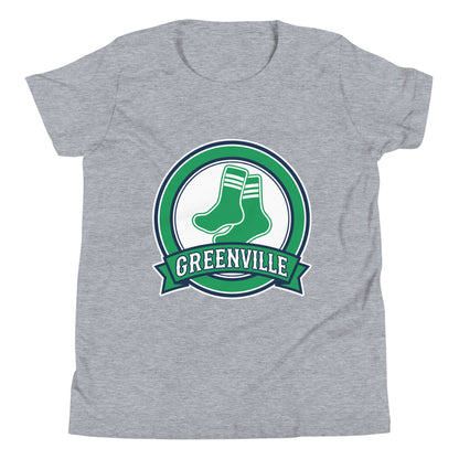 Performance | Youth T-Shirt | Greenville Sox | Badge Logo