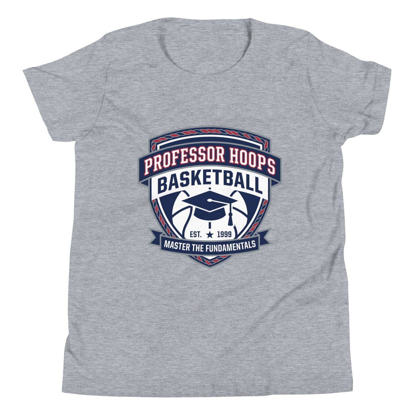 Performance | Youth T-Shirt | Professor Hoops Basketball | Crest Logo