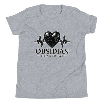 Performance | Youth T-Shirt | Obsidian Heartbeat | Pulse Athletics Logo