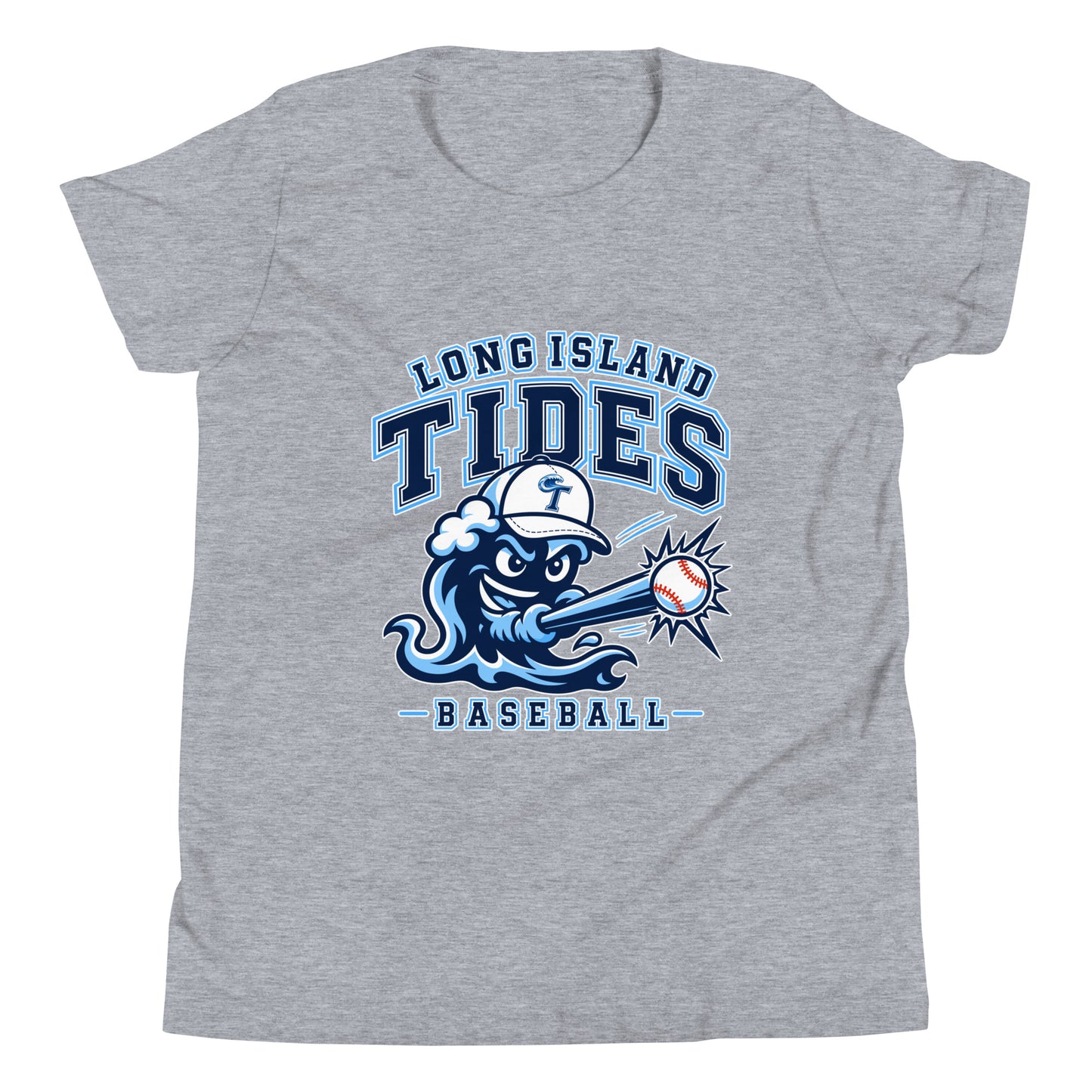 Performance | Youth T-Shirt | Long Island Tides Baseball | Valor Logo