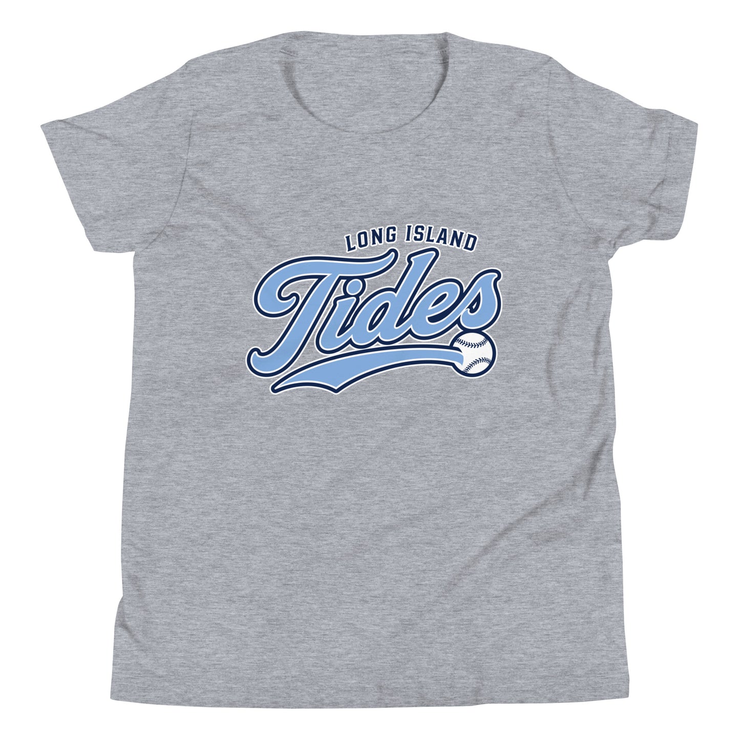 Performance | Youth T-Shirt | Long Island Tides Baseball | Athletics Logo