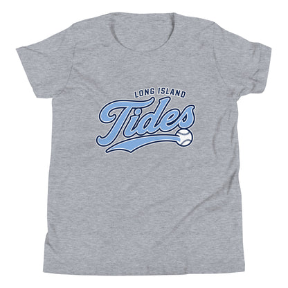 Performance | Youth T-Shirt | Long Island Tides Baseball | Athletics Logo