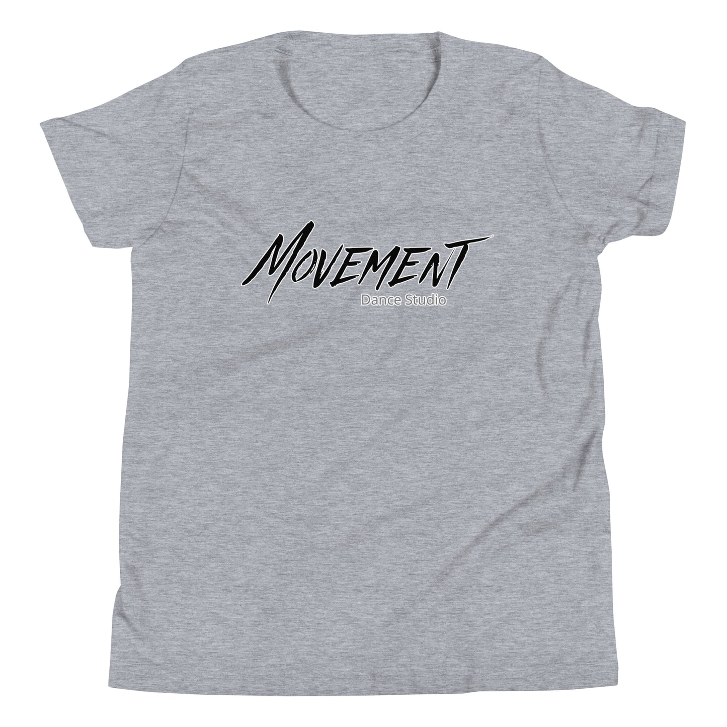 Performance | Youth T-Shirt | Movement Dance Studio | Crest Logo