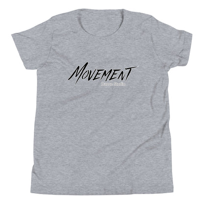Performance | Youth T-Shirt | Movement Dance Studio | Crest Logo