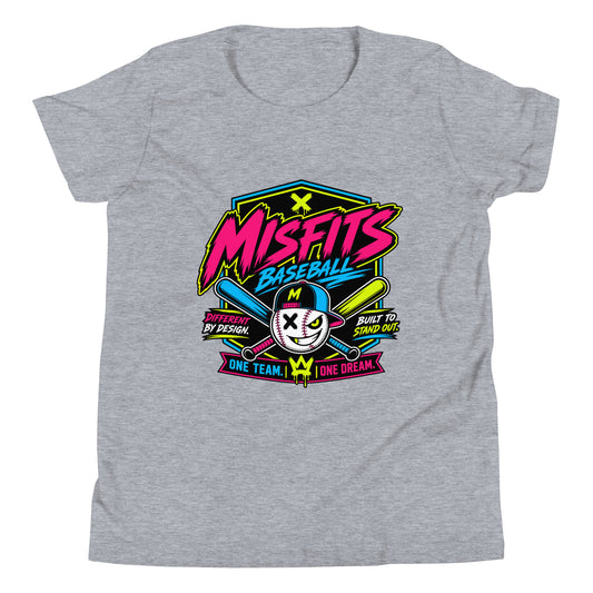 Performance | Youth T-Shirt | Misfits Baseball | Valor Logo