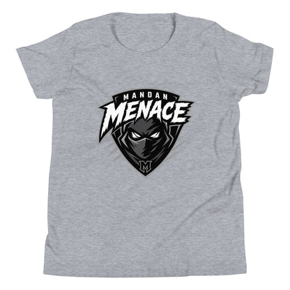 Performance | Youth T-Shirt | Mandan Menace | Shield Logo