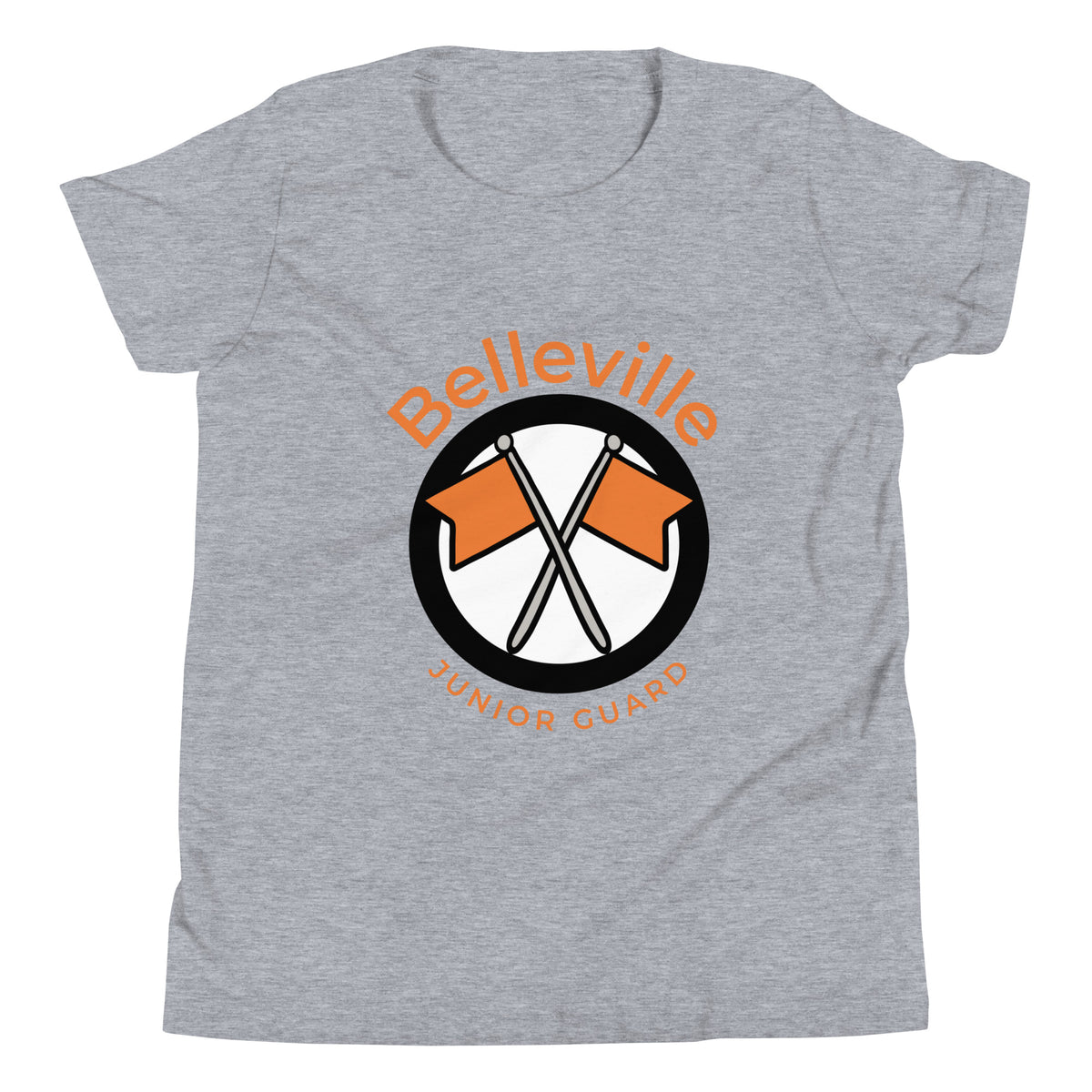 Performance | Youth T-Shirt | Belleville Community Guard Programs | Crest Logo